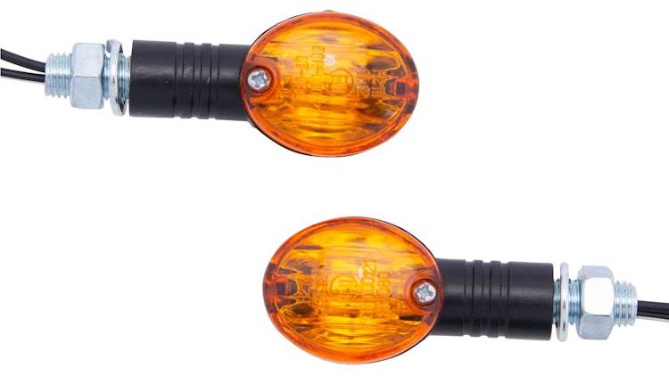 Spec-X Blinker Mini-Bullet Schwarz Paar