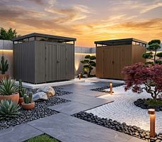 NewTechWood WPC Gartenhaus Cella 1010 - 21 mm