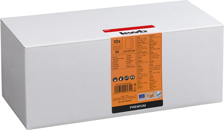 kwb 10Schl-Bänd Kor 75x533 K 40PRE 902534