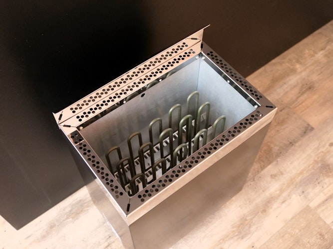 Infraworld Finnischer Saunaofen Sparta Wall in Wandausführung