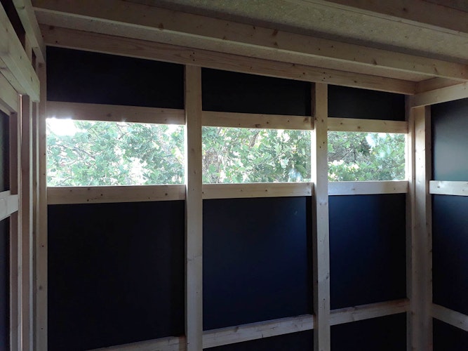 Bertilo Gartenhaus HPL 1 - 6 mm