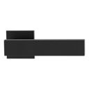 Vorschaubild Griffwerk VAYA 200 CUBICO fast2fix Fast2Fix Rosetten eckig OS Graphitschwarz