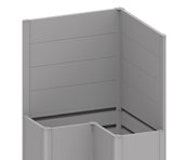 Biohort Sichtschutz für Pflanzbeet Belvedere und Hochbeet mit L-Form (2 Stück; für Gr. L100, L150, L200)Zubehörbild