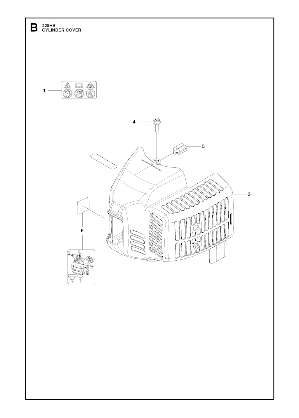 Explosionszeichnung Ersatzteile