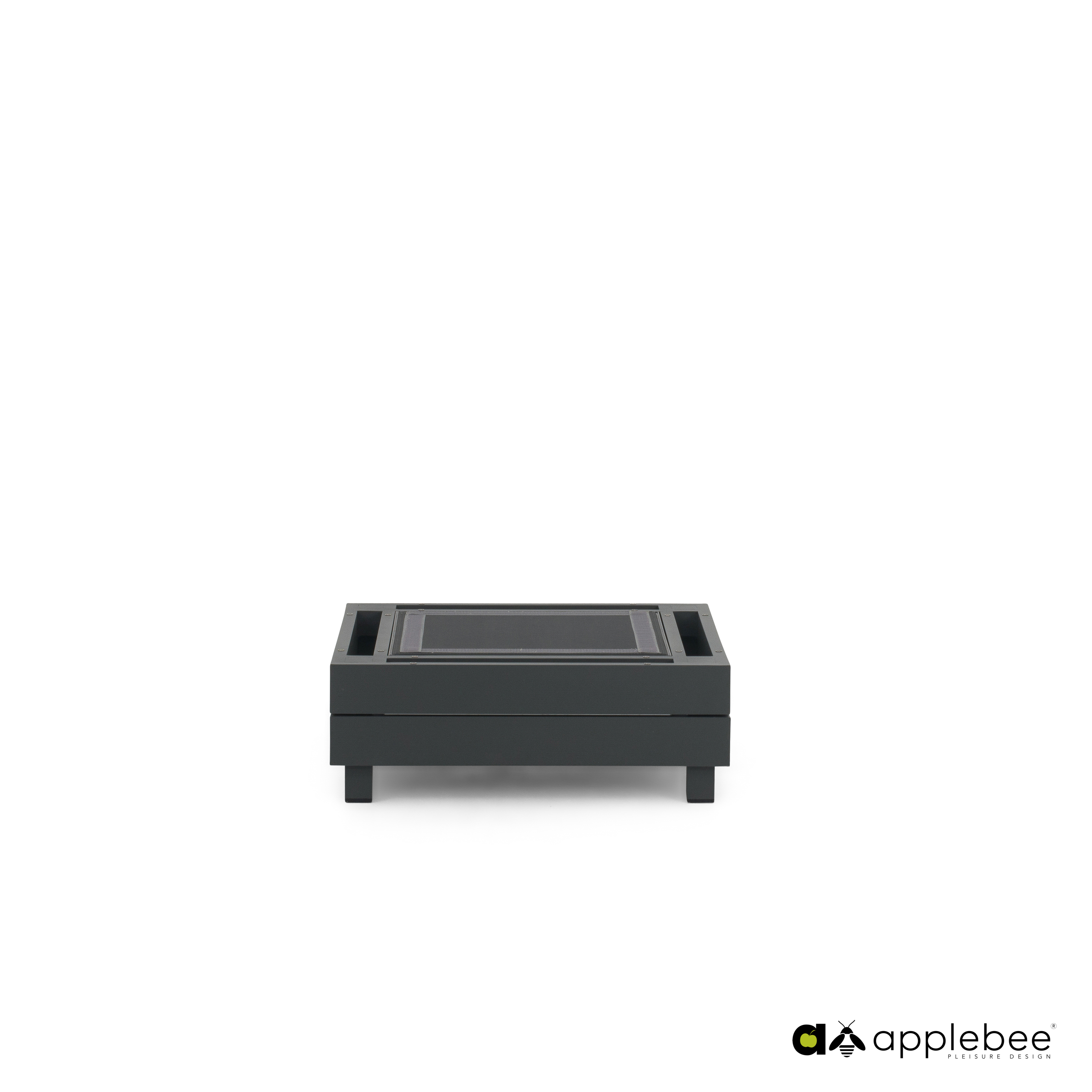 Apple Bee Lounge MIX & MATCH Single Modul 72 x 72 cm, Aluminium Anthrazit - Auslaufartikel