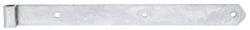 Alberts® Ladenband, gerade, Abschluss abgerundet, galvanisch verzinkt dickschichtpassiviert, LxB 500x45 mm, Rolle ⌀16 mm 314156