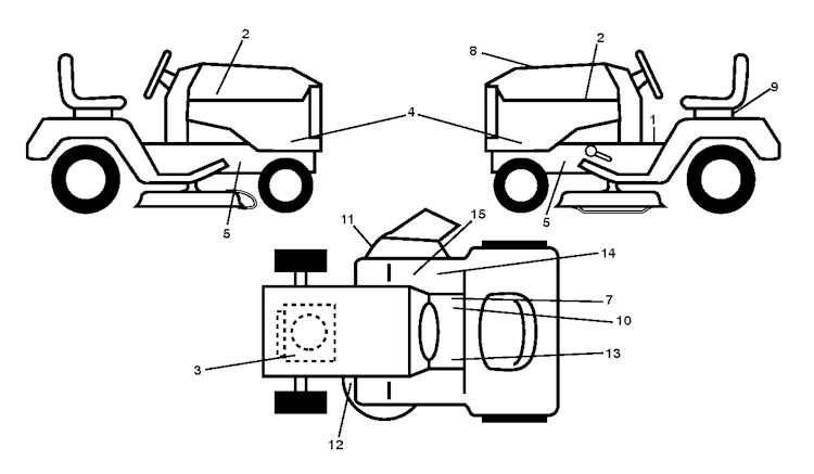 Husqvarna Gartentraktoren 96051005500 CTH19530
