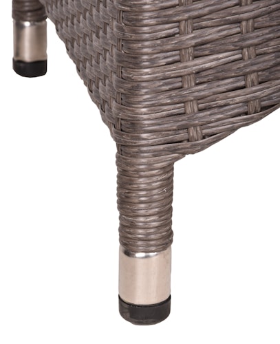 Garden Pleasure Gartenmöbel Set BRAGA 02, Tisch 220 x 100 + 8 Sessel, Polyrattan / Akazie / Kissen 100 % Polyester