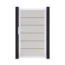 Vorschaubild GroJa BasicLine Premium Einzeltor Rahmen Aluminium EV1 1000 x 1800 mm