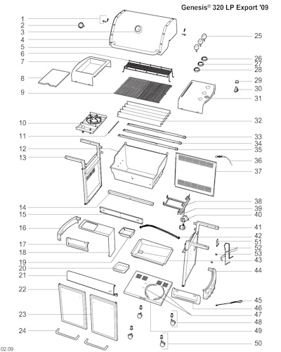 Weber Genesis S-320 LP SS (2009) (DE/AT)
