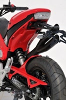 BODYSTYLE Sportsline Tail Skirt ABS Kunststoff unlackiert für HONDA MSX125 