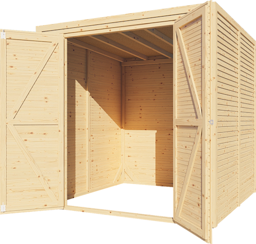 Bertilo Gerätehaus Box 3 - 18 mm