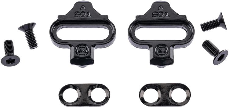 CONTEC Systempedal Quick Spade 100 x 85 mm schwarz