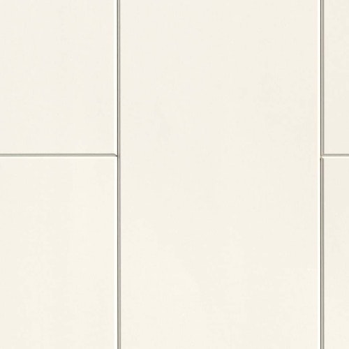 HANDMUSTER MeisterWerke Dekorpaneele MeisterPaneele. bocado DP 300 Uni weiß glänzend DF 324