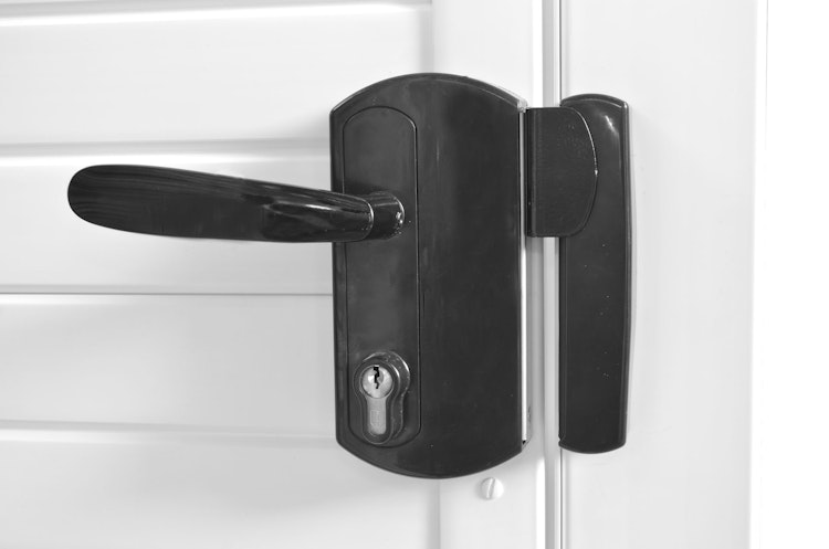 T&J LIGHTLINE Kunststoff Türelement 100x180 cm Weiß