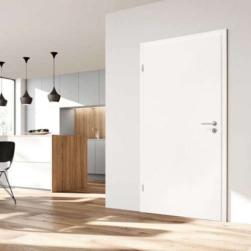 Hörmann ProLine Holz-Wohnungseingangstürblatt mit Klimaklasse 3, Schallschutzklasse 2 - Duradecor glatt