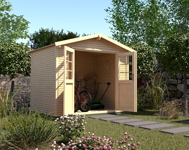 Weka Gartenhaus 218 wekaLine - 28 mm