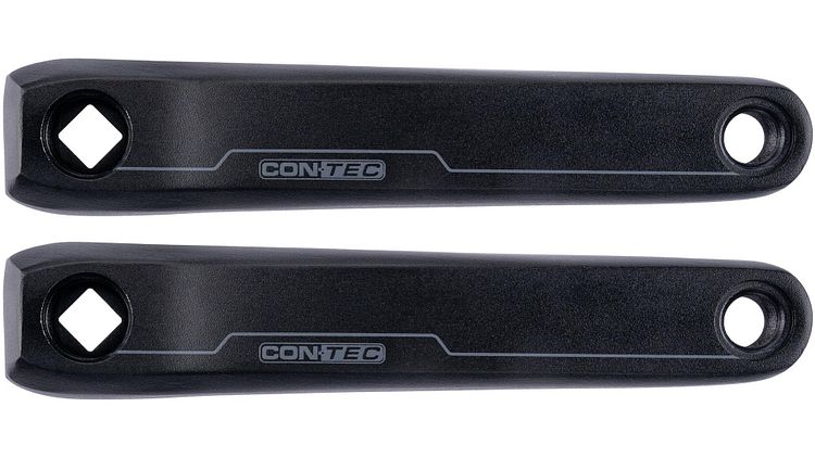 CONTEC Kurbelsatz Crank schwarz