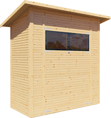Bertilo Gartenhaus Pent Modern 1 - 18 mm