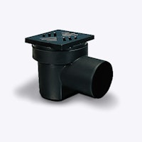 KESSEL 36501 - Kellerablauf 150 x 150 mm mit Geruchsverschluss