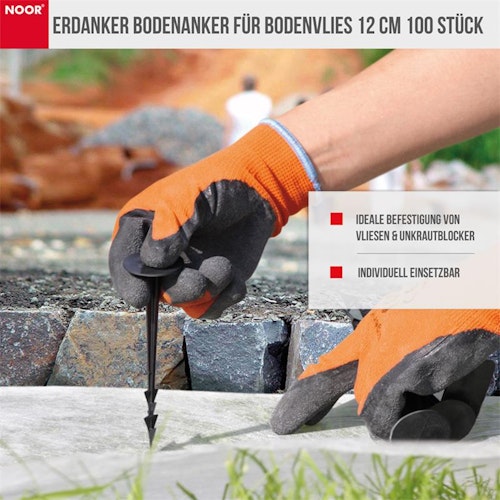 Noor Erdanker 10 cm 100 Stück
