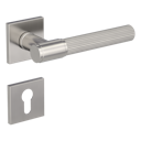 Vorschaubild Griffwerk VAYA 136 ARIS fast2fix Fast2Fix Rosetten eckig Profilzylinder Samtgrau