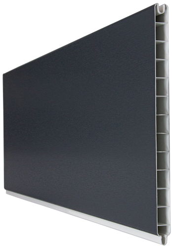 GroJa BasicLine Tor 1-flügelig Universal, Rahmen Anthrazit 1000 x 1800 mm