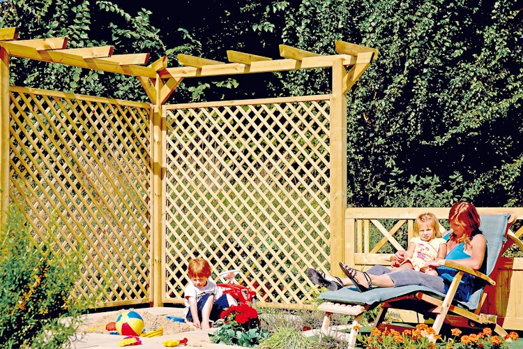T&J Pergola Verlängerung 9 x 9 x 190 cm