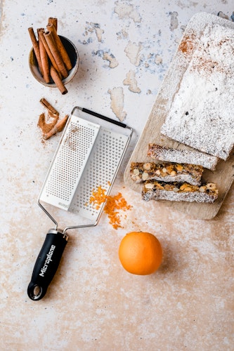 Microplane Doppelreibe Grob & Fein GOURMET Schwarz