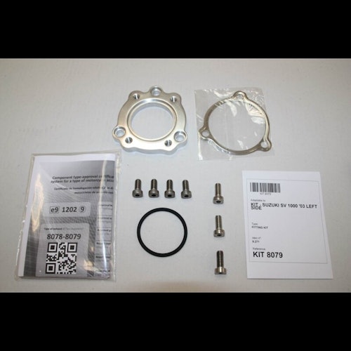 IXIL Hexoval Xtrem Schalldaempfer Suzuki SV 1000 Links