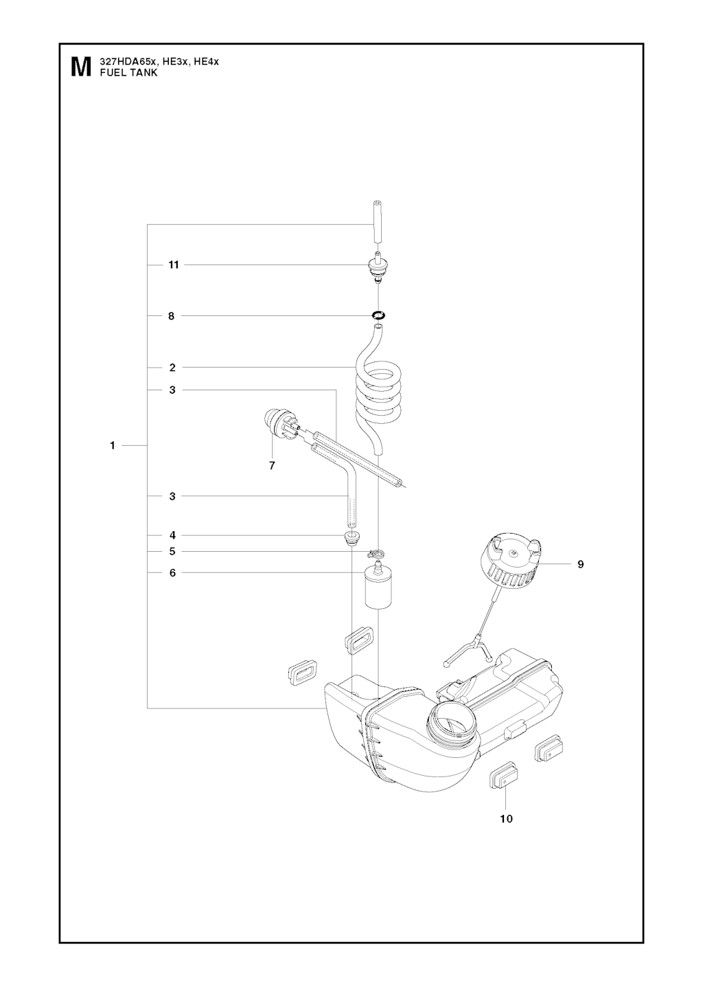 Explosionszeichnung Ersatzteile