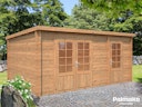 Vorschaubild Palmako Gartenhaus Ella 13,1 m² Zweiraumhaus - 28 mm