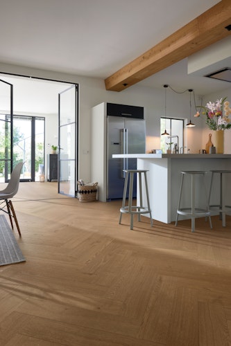 MEISTER Lindura-Holzboden HD 400 authentic lehmbraun gebürstet 20225 - ultramattlackiert 5G Dry®