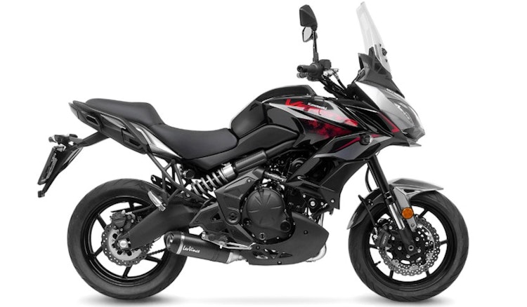 LeoVince Schalldämpfer Komplettanlage mit Katalysator SBK LV-One EVO II für Kawasaki Ninja 650 , Versys 650 und Z650