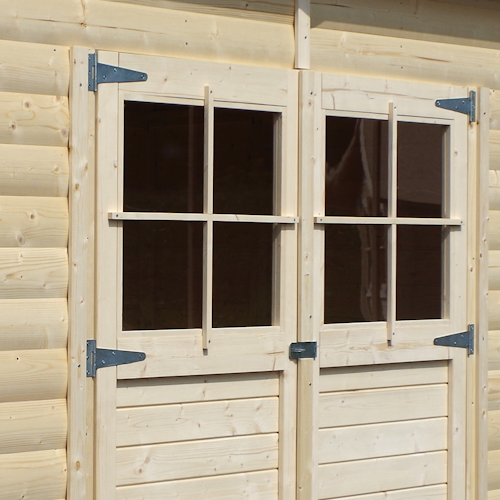 Bertilo Gartenhaus Alster 2 - 19 mm