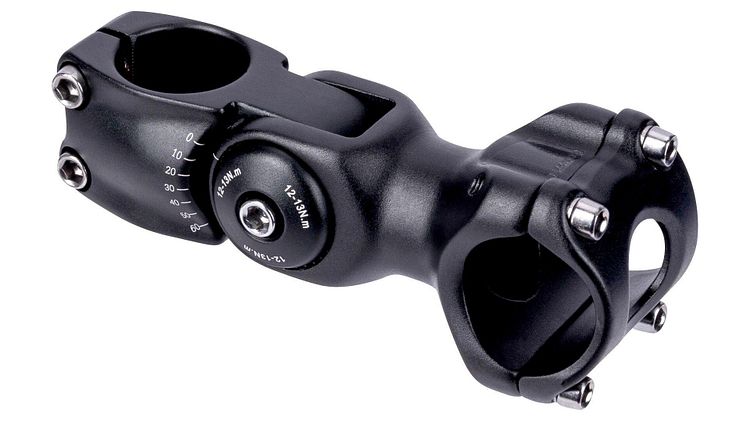 CONTEC Vorbau Lida 95 mm schwarz 125 mm lang, 31, 8 mm Lenkerklemmung