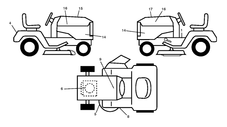 Husqvarna Gartentraktoren YTH2348, 96045002700, 2010-10