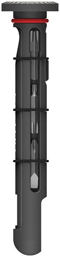 CONTEC Multifunktionswerkzeug Treasure Bar DLX schwarz/silber