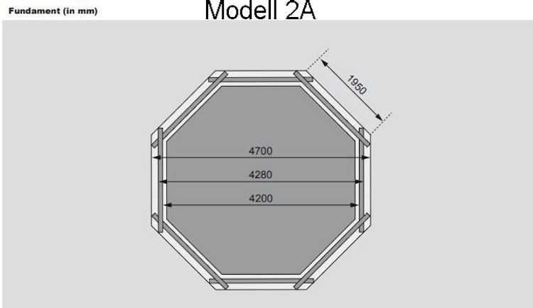 Karibu Pool Modell 2 A/B/C/D - kesseldruckimprägniert