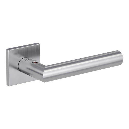 Griffwerk VAYA 128 LUCIA fast2fix Fast2Fix Rosetten eckig smart2lock R Edelstahl matt