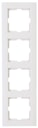 Vorschaubild Kopp Abdeckrahmen 4-fach ATHENIS rein-weiß