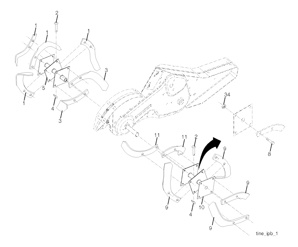 Explosionszeichnung Ersatzteile