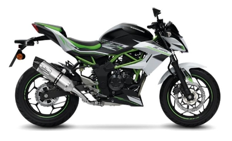 LeoVince SLIP-ON Edelstahl SBK LV ONE EVO für KAWASAKI  NINJA 125/Z 125