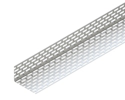 OSMO Fassade ZUB Alu Lüftungswinkel  0,8 mm beidseitig Lochung 92/185 cm²/lfm VE 1 Stk.