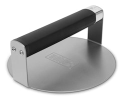 Weber Plancha Burgerpresse aus Edelstahl