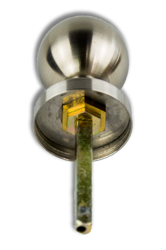 Griffwerk Wechselgarnitur LORITA K3-Edelstahl matt-Klipptechnik