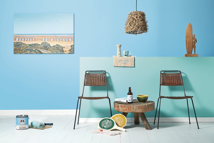 colourcourage® Premium Wandfarbe matt Barca de Lago