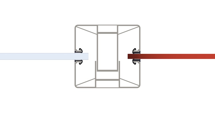 TraumGarten System Klemmpfosten