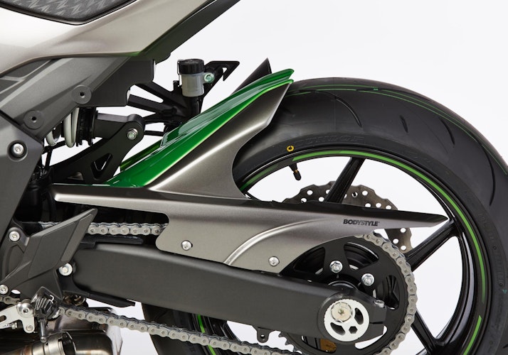BODYSTYLE Sportsline Hinterradabdeckung ABS Kunststoff unlackiert für KAWASAKI Z1000, Z1000 R Edition