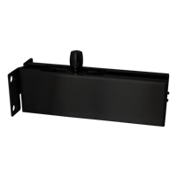 Griffwerk Pivot PT30- schwarz matt Eckbeschlag oben inkl. Drehpunkt, 8-12mm